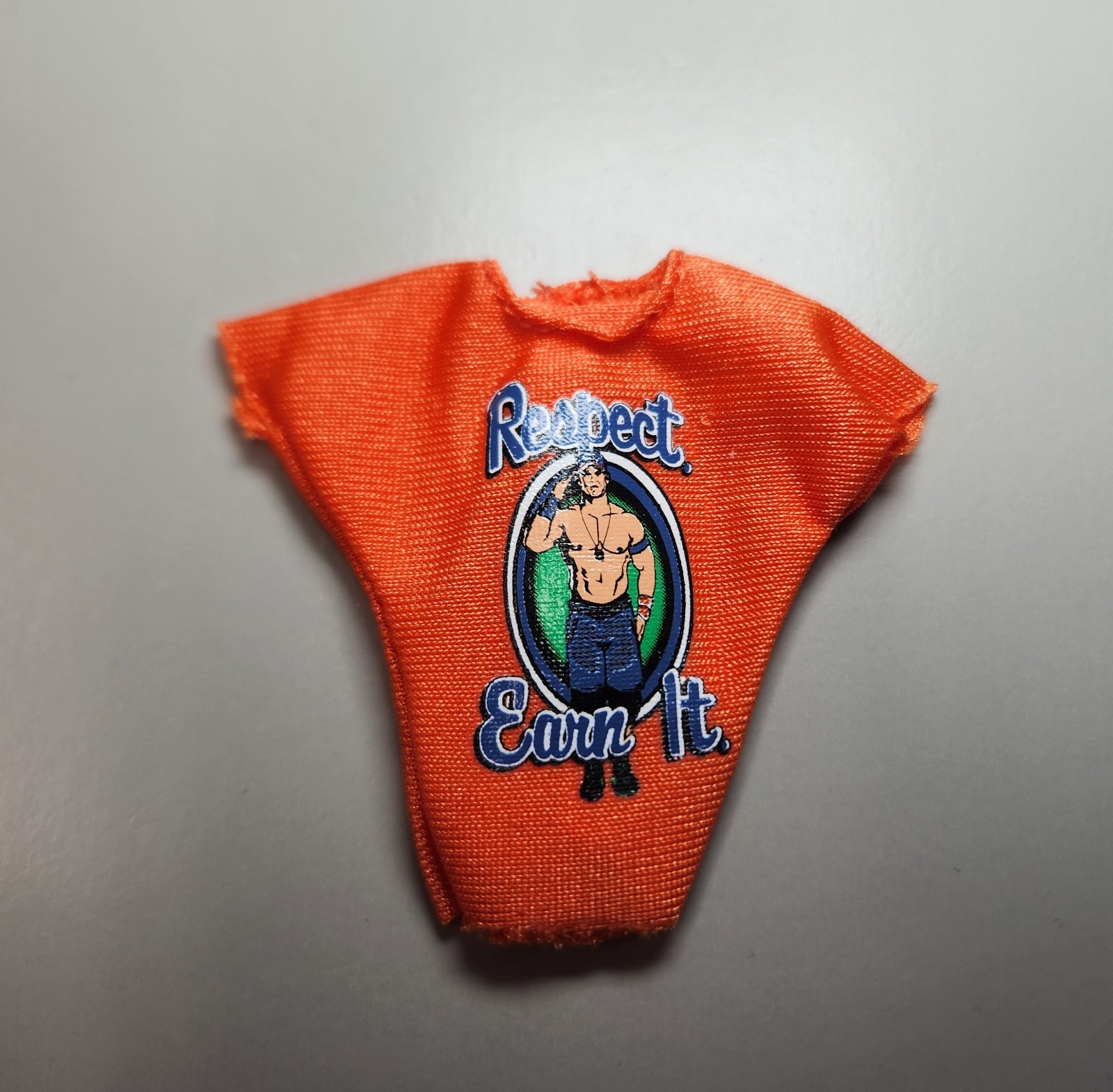 Mattel WWE John Cena Elite 60 Shirt Orange For Wrestling Figure