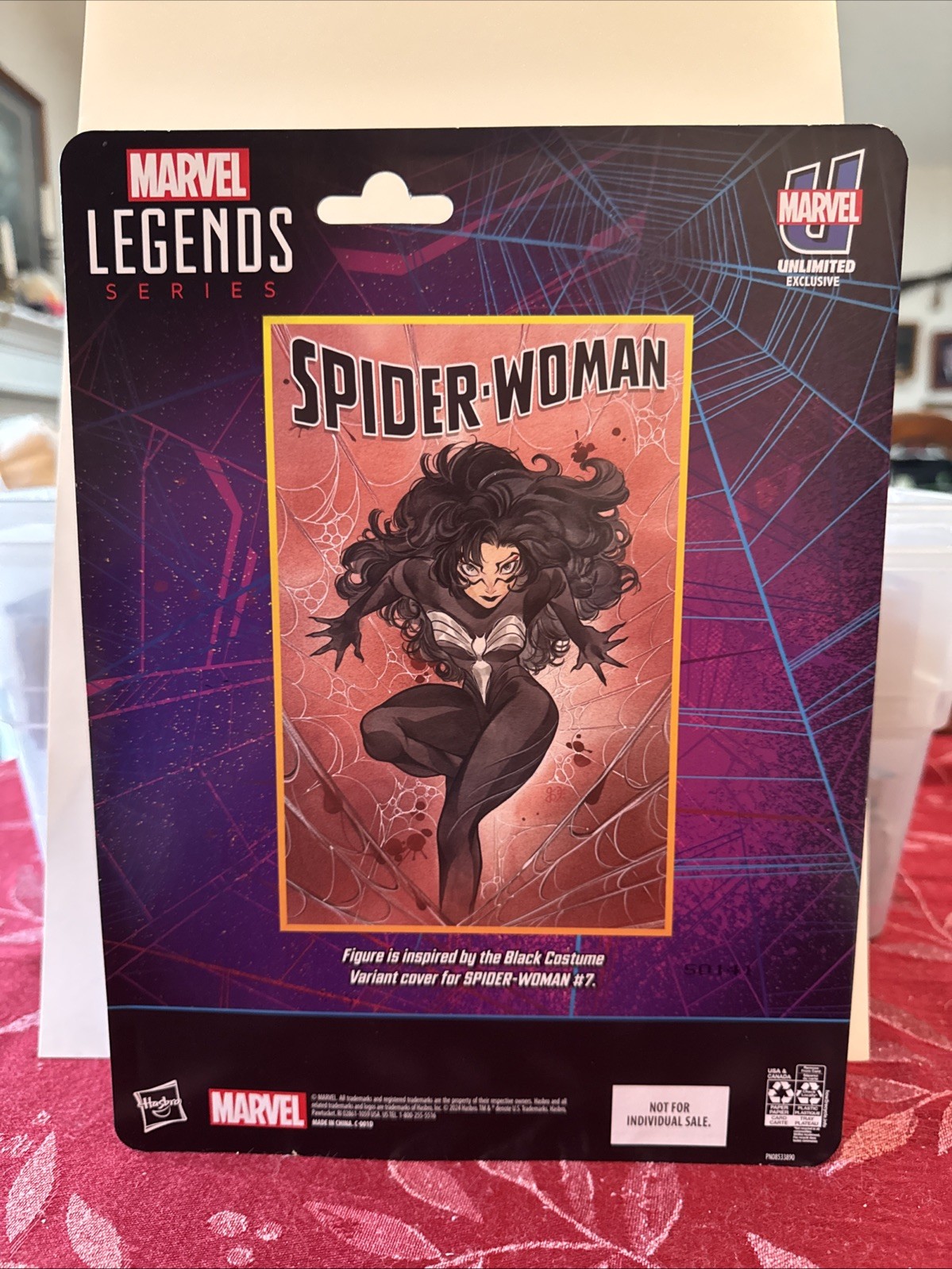 SDCC 2026 Marvel Unlimited Exclusive Legend Series Spider-Woman Action Figure