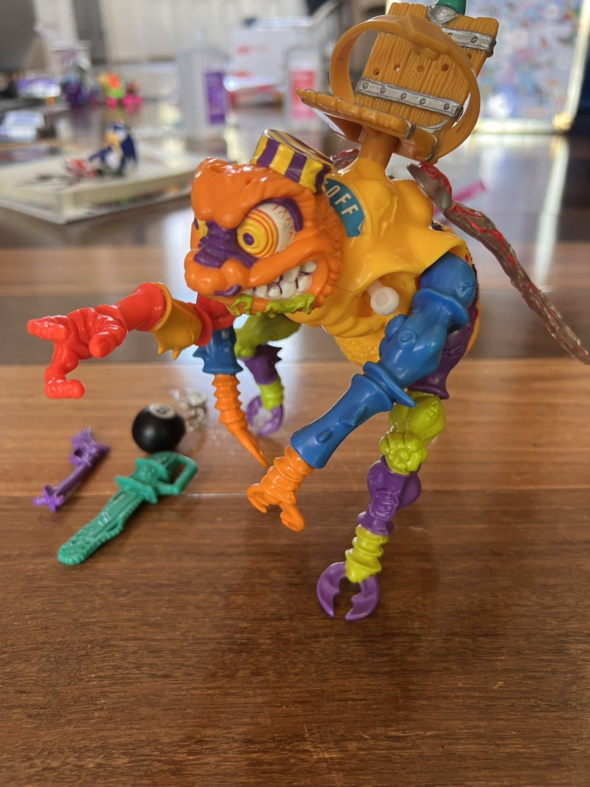 Killer Bee Buzz Off Almost Complete Teenage Mutant Ninja Turtles 1990 Playmates