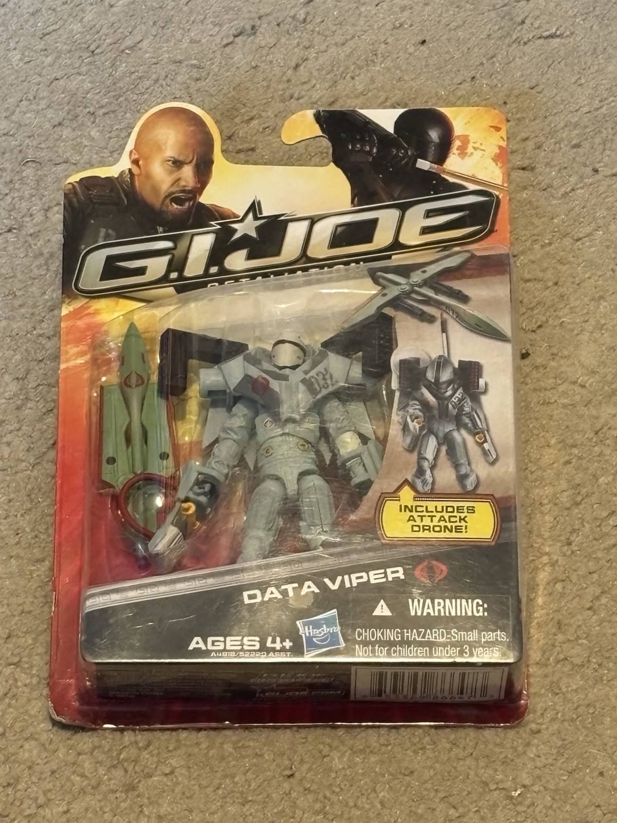 2012 G. I. Joe Retaliation Data Viper Still sealed!