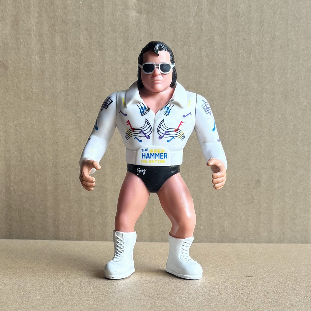 WWE Epic Toys Wrestling Megastars Rock N Roll Greg Valentine Action Figure AEW