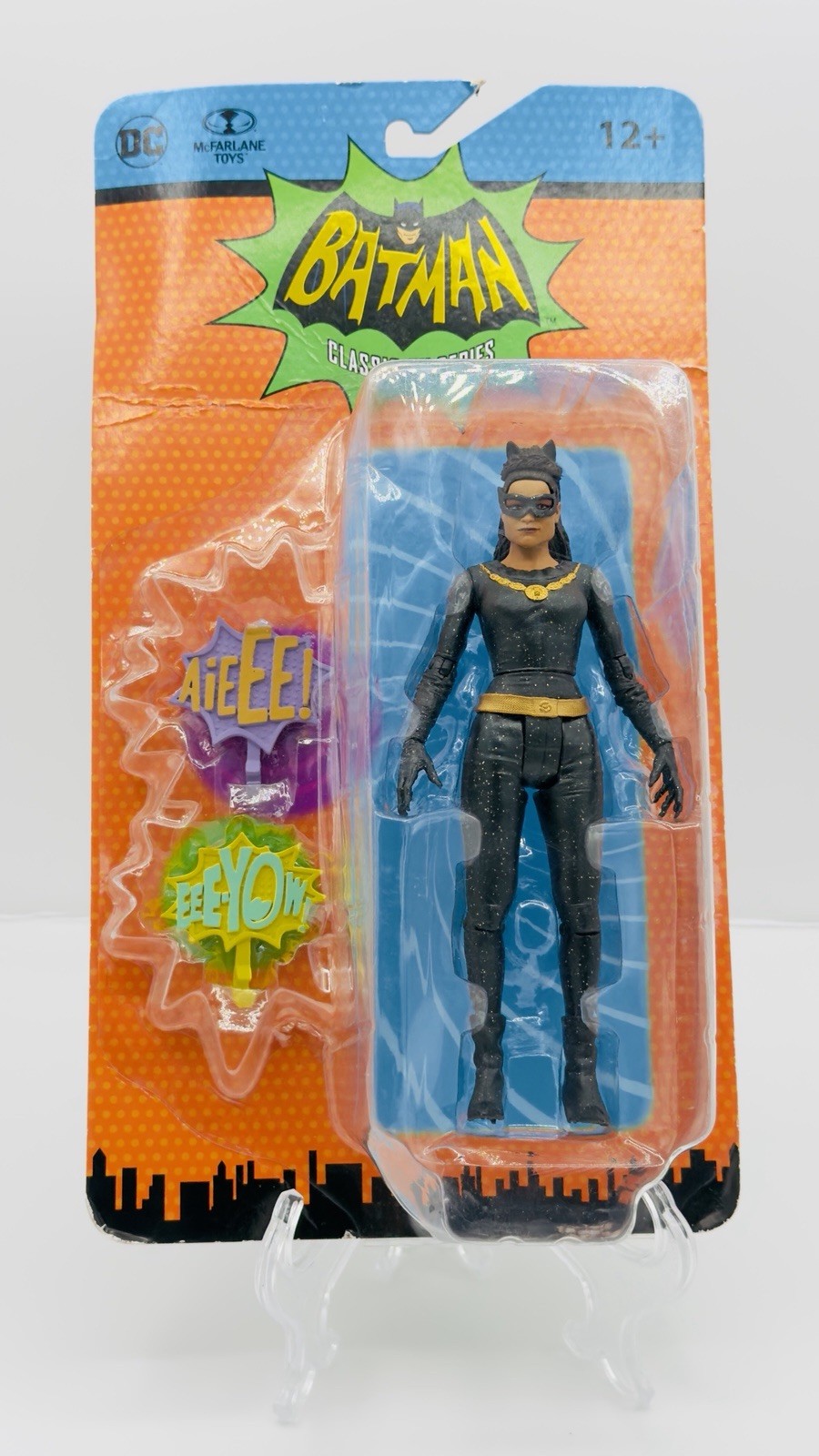 DC McFarlane Retro Batman 66 Classic TV Catwoman 6″ Figure New Eartha Kitt