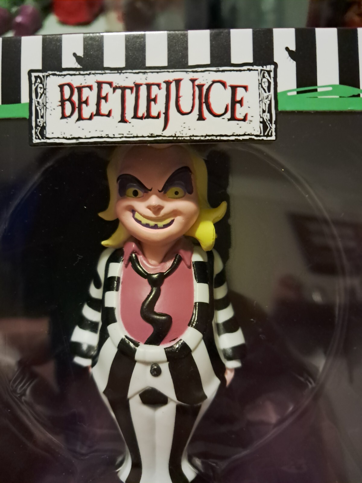 New Sealed Culturefly BEETLEJUICE – 4.5 inches Tall Vinyl Figure – NEW IN BOX!