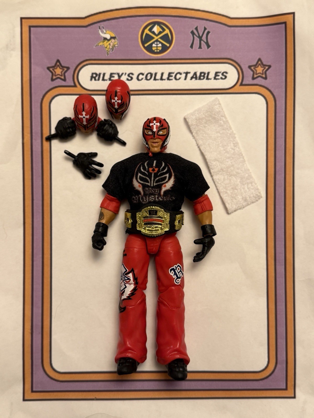 WWE Mattel Ultimate Edition Fan Takeover Series Rey Mysterio Action Figure