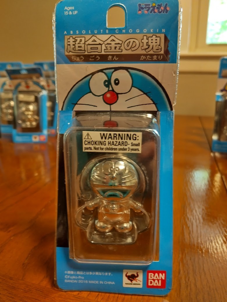 Doraemon 2 Inch Die Cast metal Figurine *US SELLER* DORAEMON *BRAND NEW*