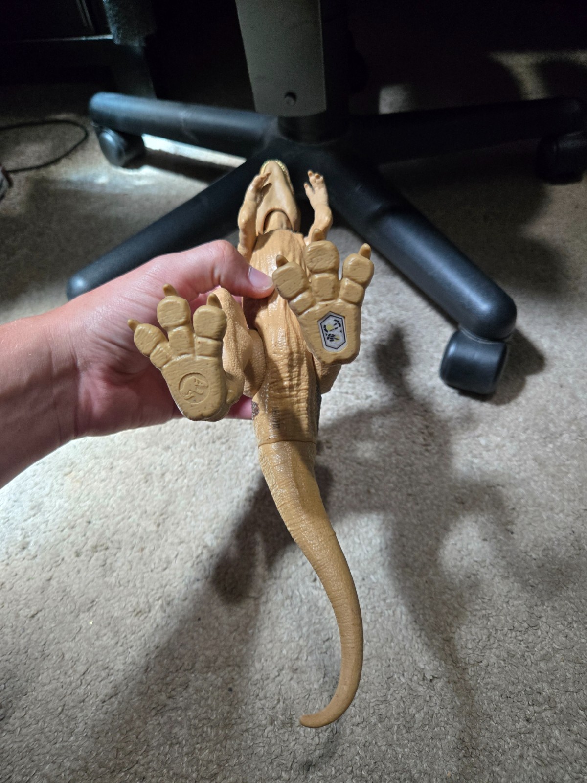 Jurassic World Dino Escape Carcharodontosaurus Figure – 14 Inches Long