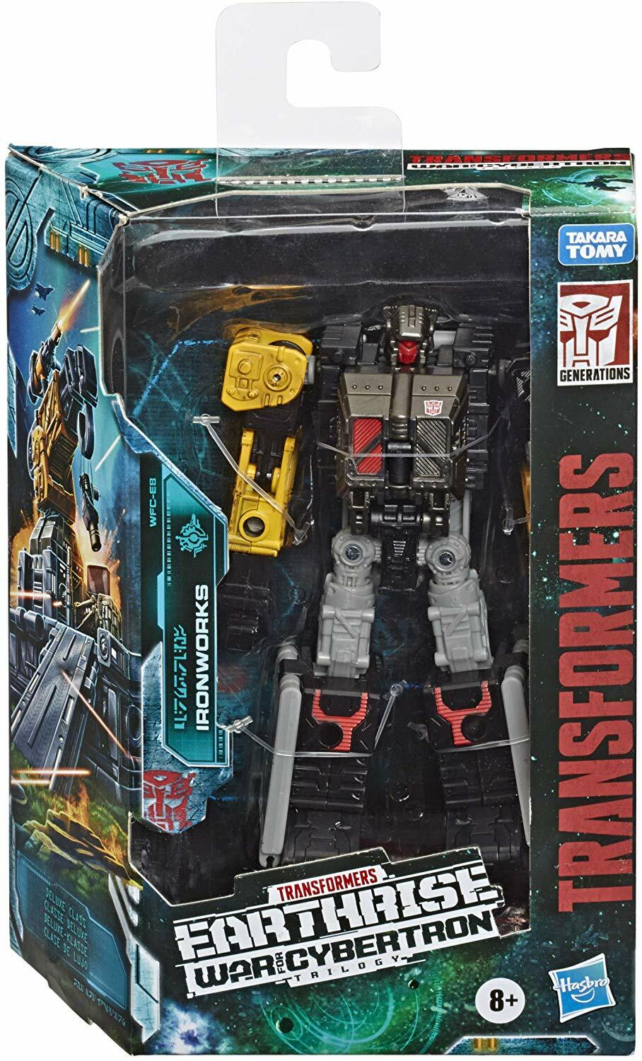 HASBRO TRANSFORMERS GENERATIONS WAR FOR CYBERTRON EARTHRISE DELUXE IRONWORKS