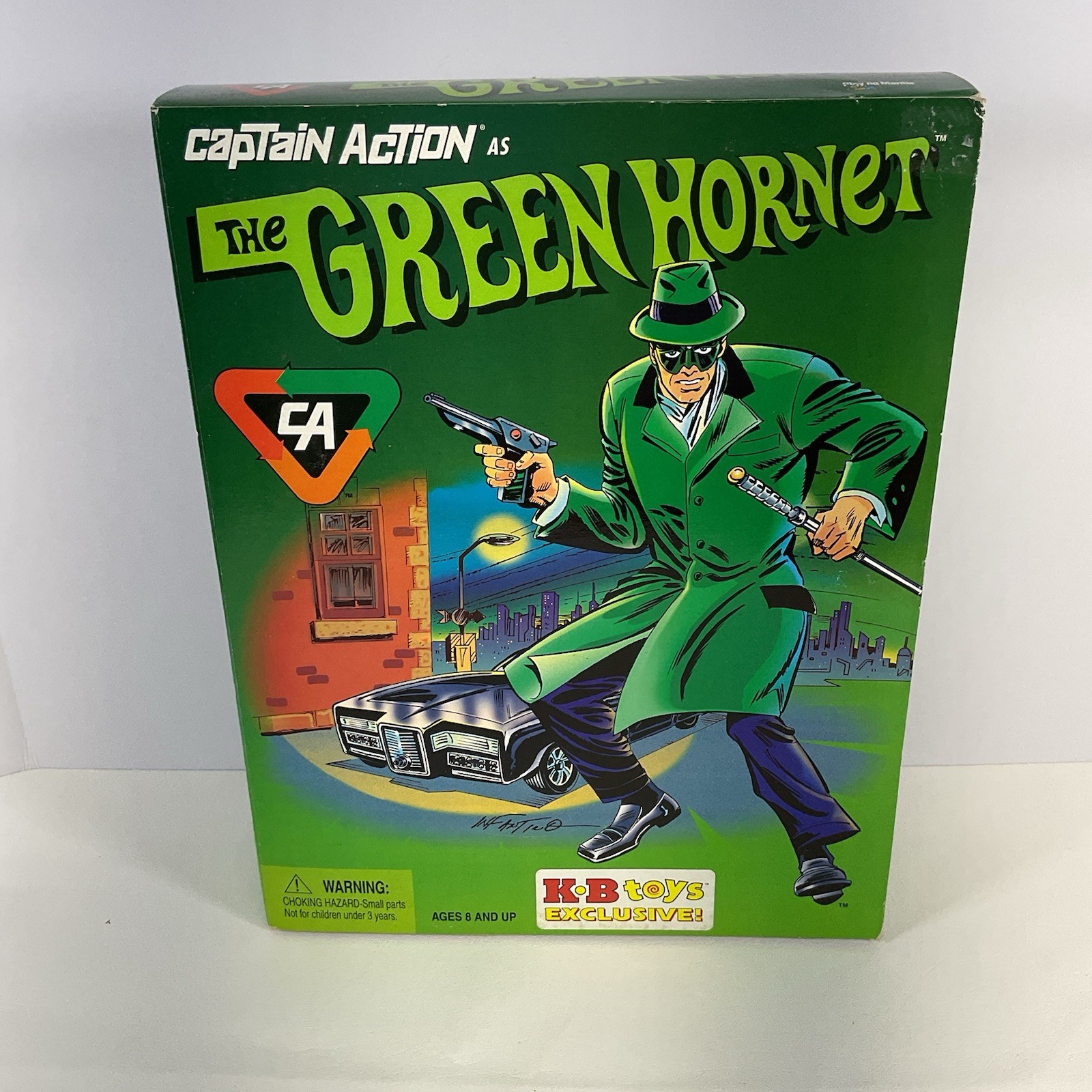 Captain Action The Green Hornet Action Figure 1998 Playing Mantis KB Toys NEW