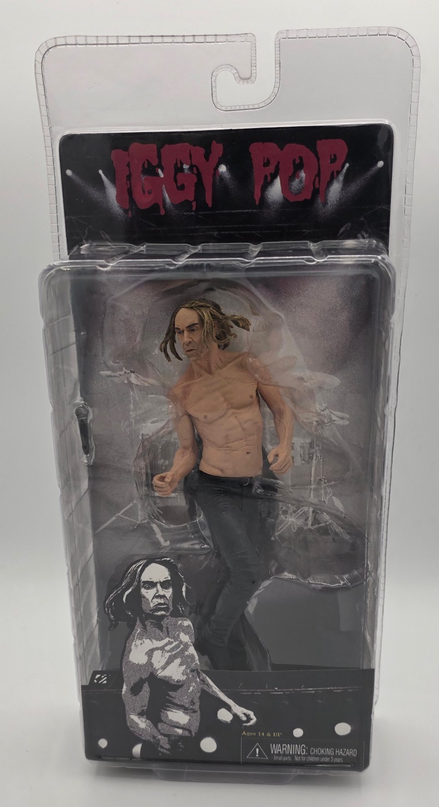 Iggy Pop 7″ Action Figure NECA & Sony Music