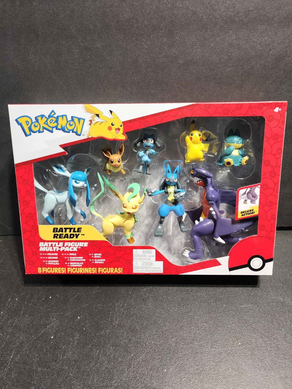 Pokémon Battle Ready Battle Figure Multi-Pack 8 Action Figures Deluxe Action!