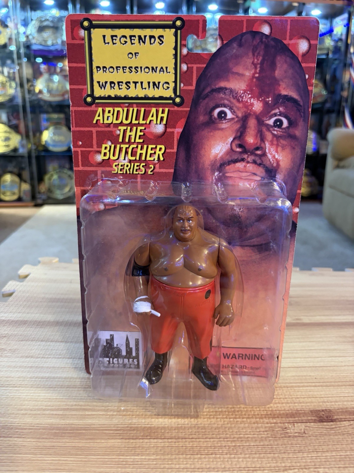 Abdullah The Butcher Legends Of Wrestling Figures Inc vintage Toy 1999 Series 2