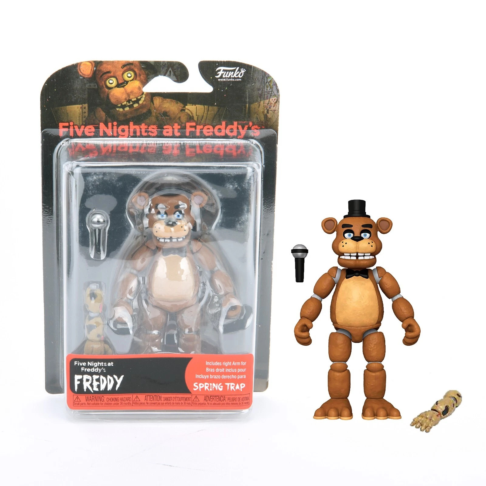 Spring Trap Five Nights At Freddy Bonnie Chica Golden Foxy 5″Action Figure