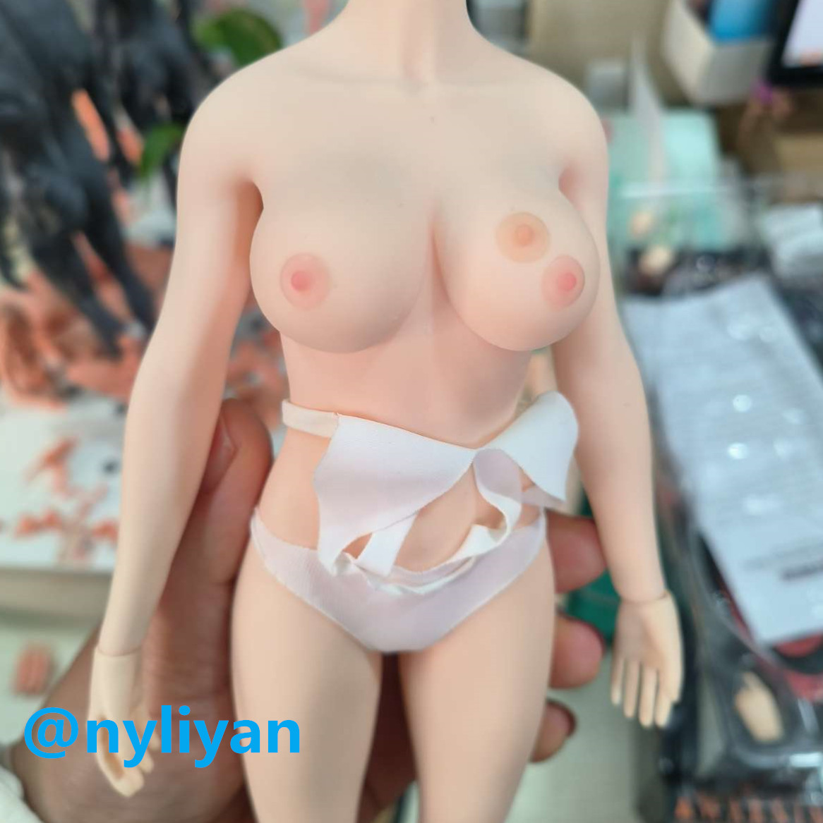 1/6 Female Big Huge Breast Chest Patches Accessories For 12”PH TBL Figure Body