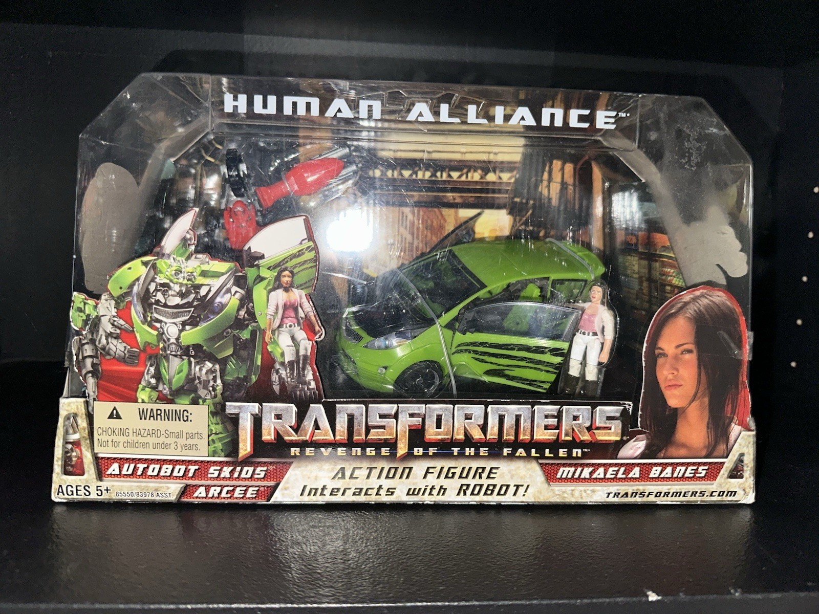Transformers Revenge of the Fallen Human Alliance Skids Arcee Mikaela Banes ROTF
