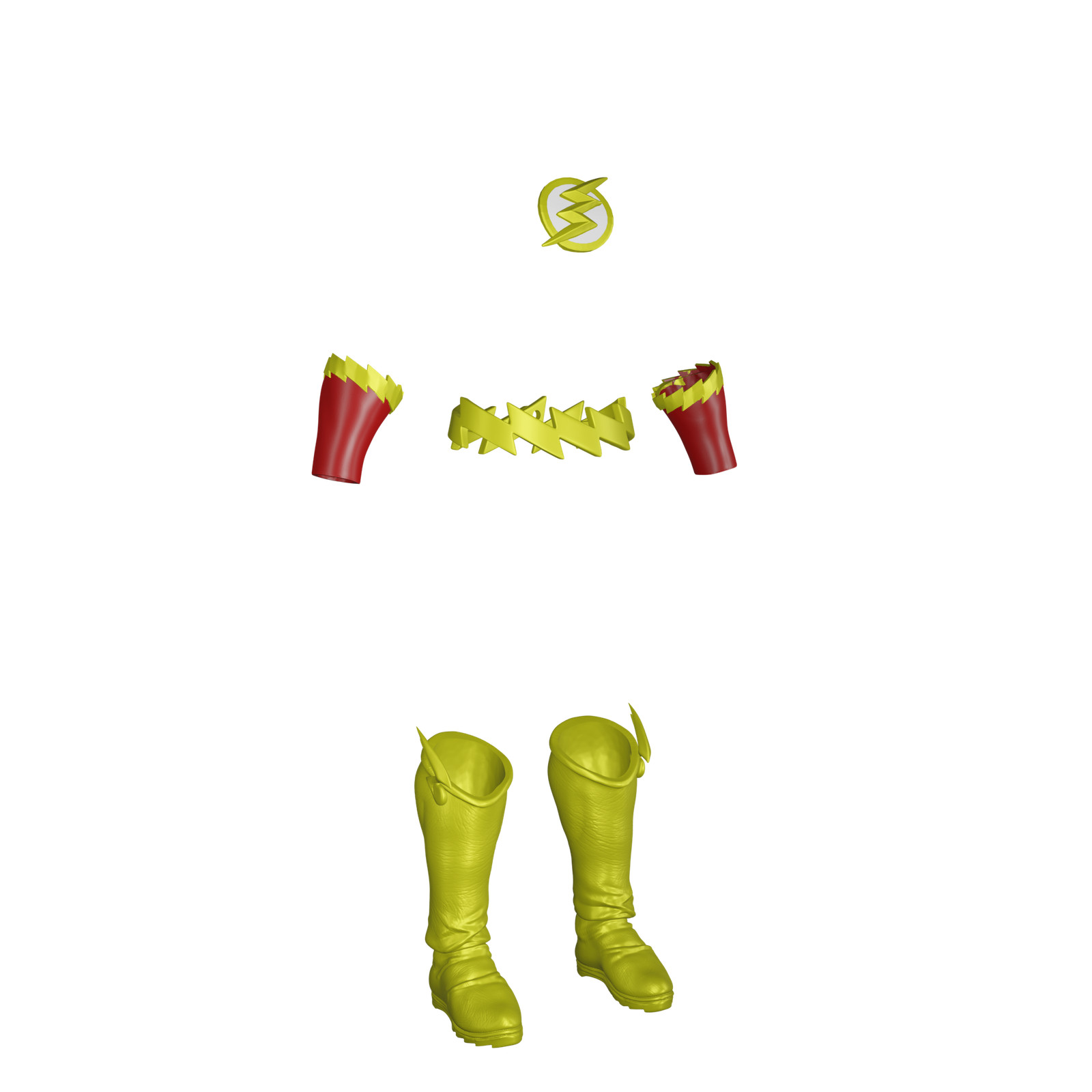 1/12 Scale Action Figure Kit: Flash v1