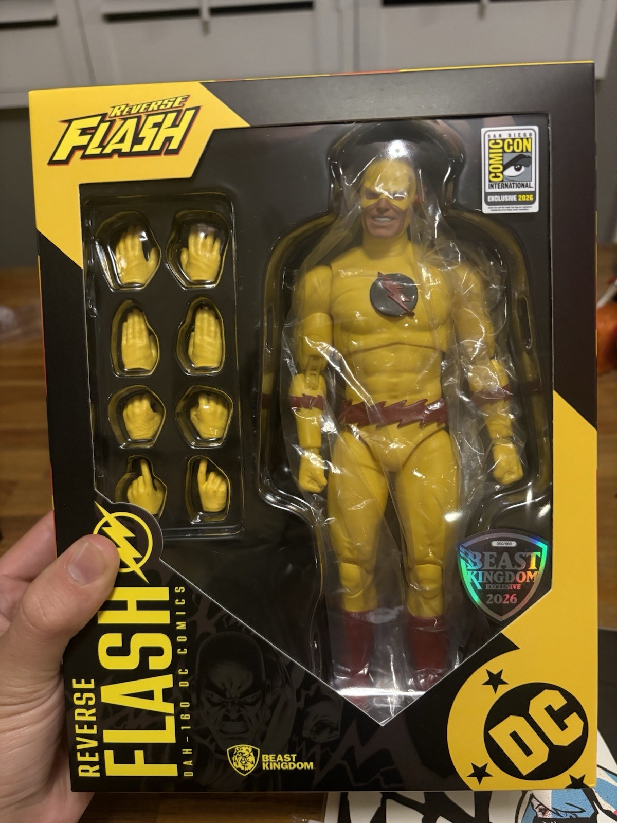 SDCC 2026 EXCLUSIVE The Reverse Flash DC Comics Beast Kingdom Figure – Sold Out!