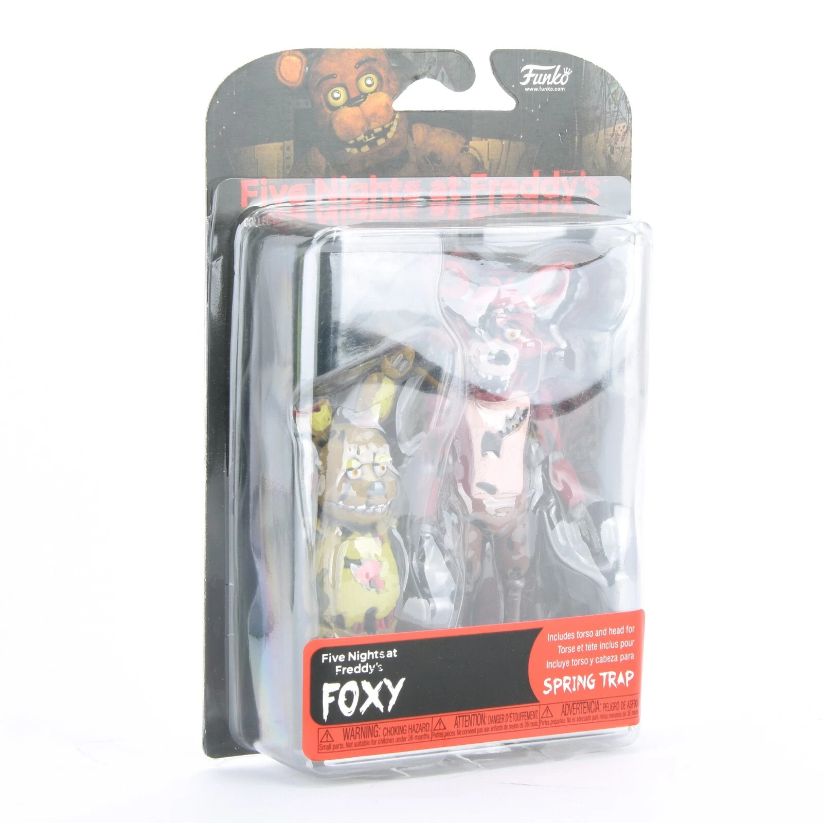 Spring Trap Five Nights At Freddy Bonnie Chica Golden Foxy 5″Action Figure