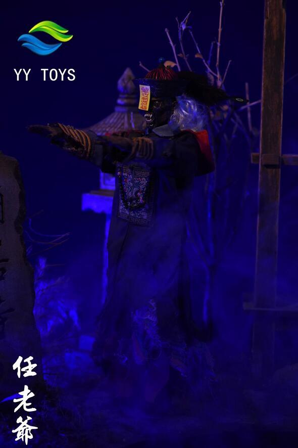YY TOYS Mr. Vampire Mr. Ren Corpse 12in Action Figure Collectible Doll Model