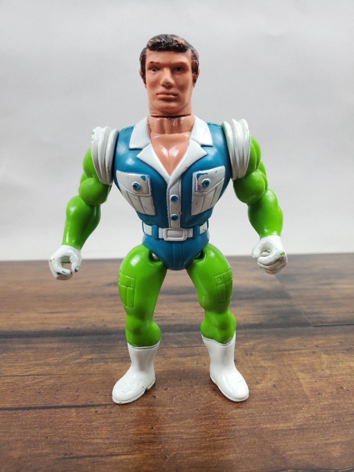 Vtg 1985 Pace Toys Earth Fortce Explorer Team Dr Bronco Hank Tago Figure