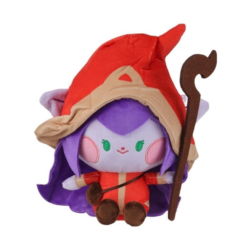 Miniso League of Legends Collaboration Sitting Pose Plush Dolls-Teemo Lulu Yuumi