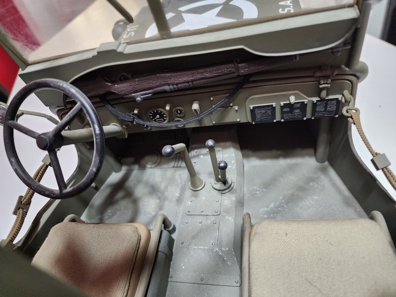 21st Century Ultimate Soldier 1:6 WWII Willys JEEP MB .50 Cal – COMPLETE
