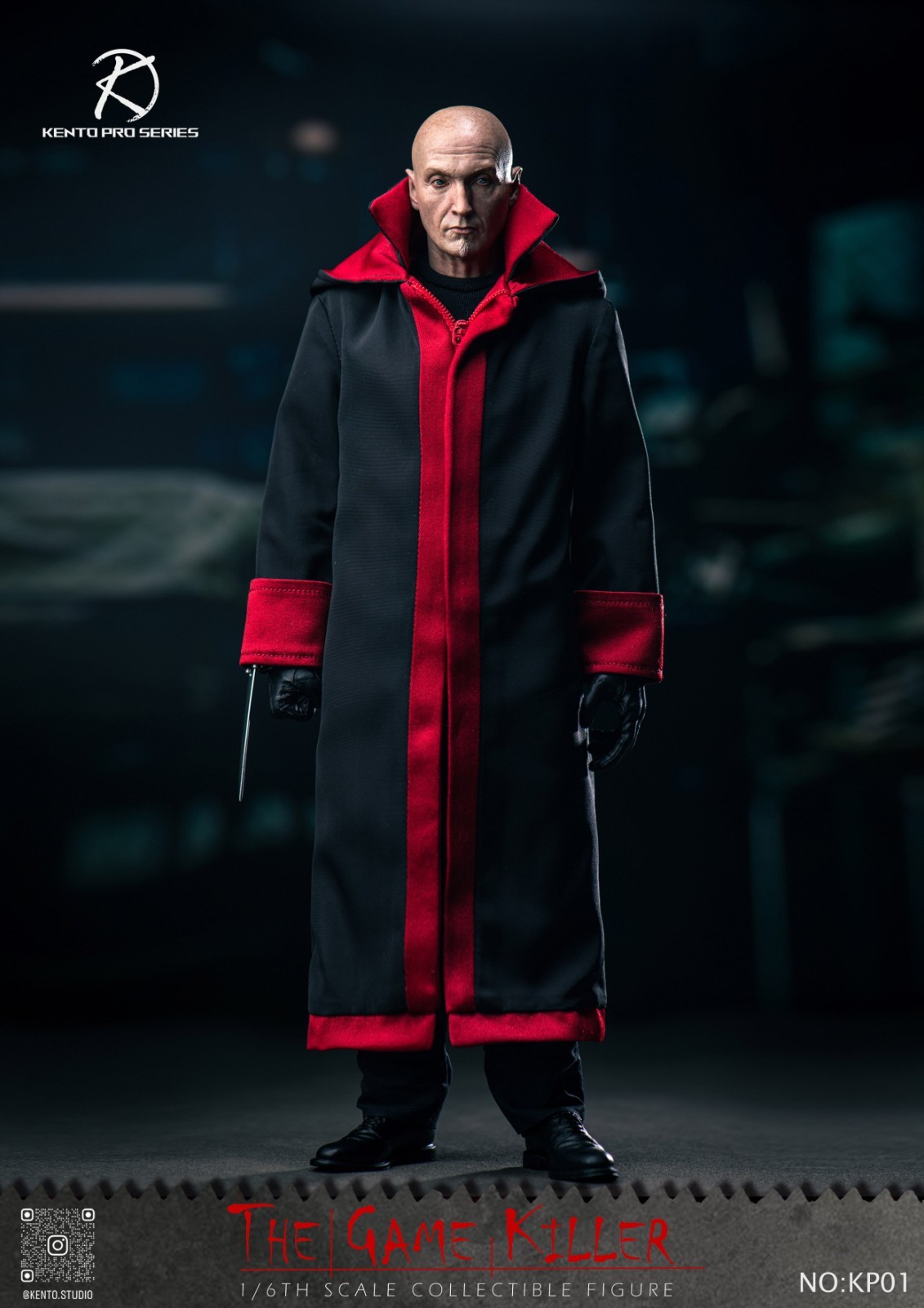 Kento pro Series 1/6 KP01 The Game Killer Action Figure Model In Stock