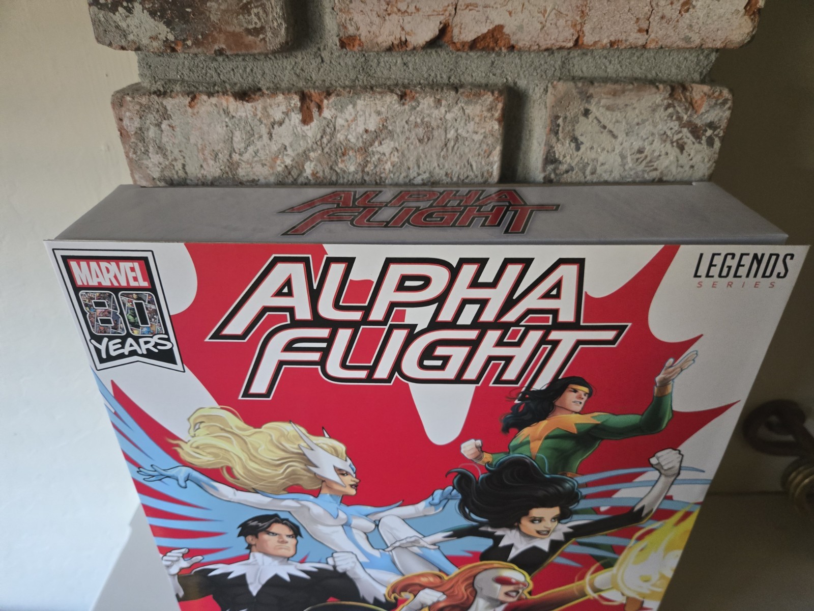 MARVEL LEGENDS ALPHA FLIGHT BOX SET NEW & SEALED PUCK AURORA NORTHSTAR SNOWBIRD