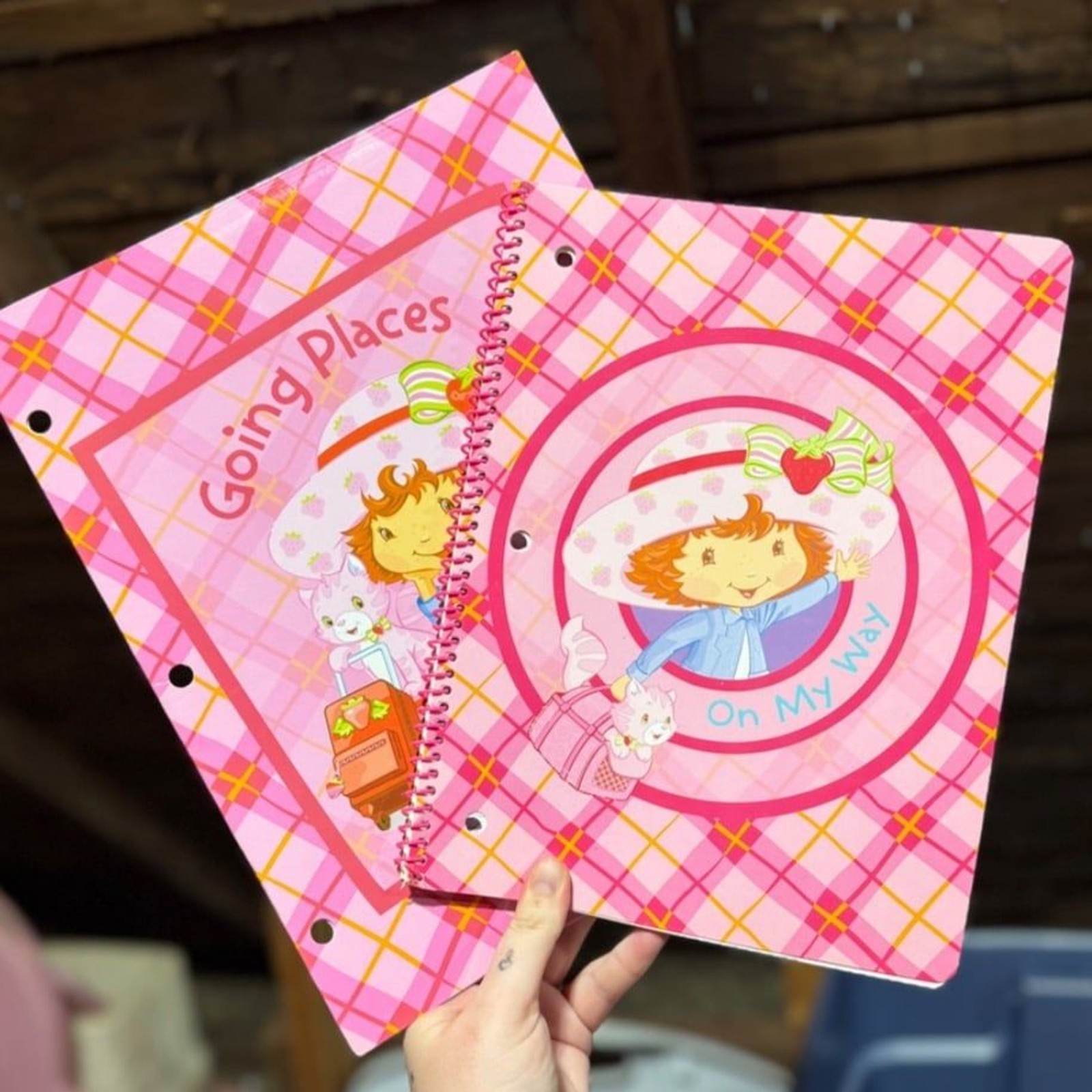 #3 Strawberry Shortcake Notebook and Folder Set