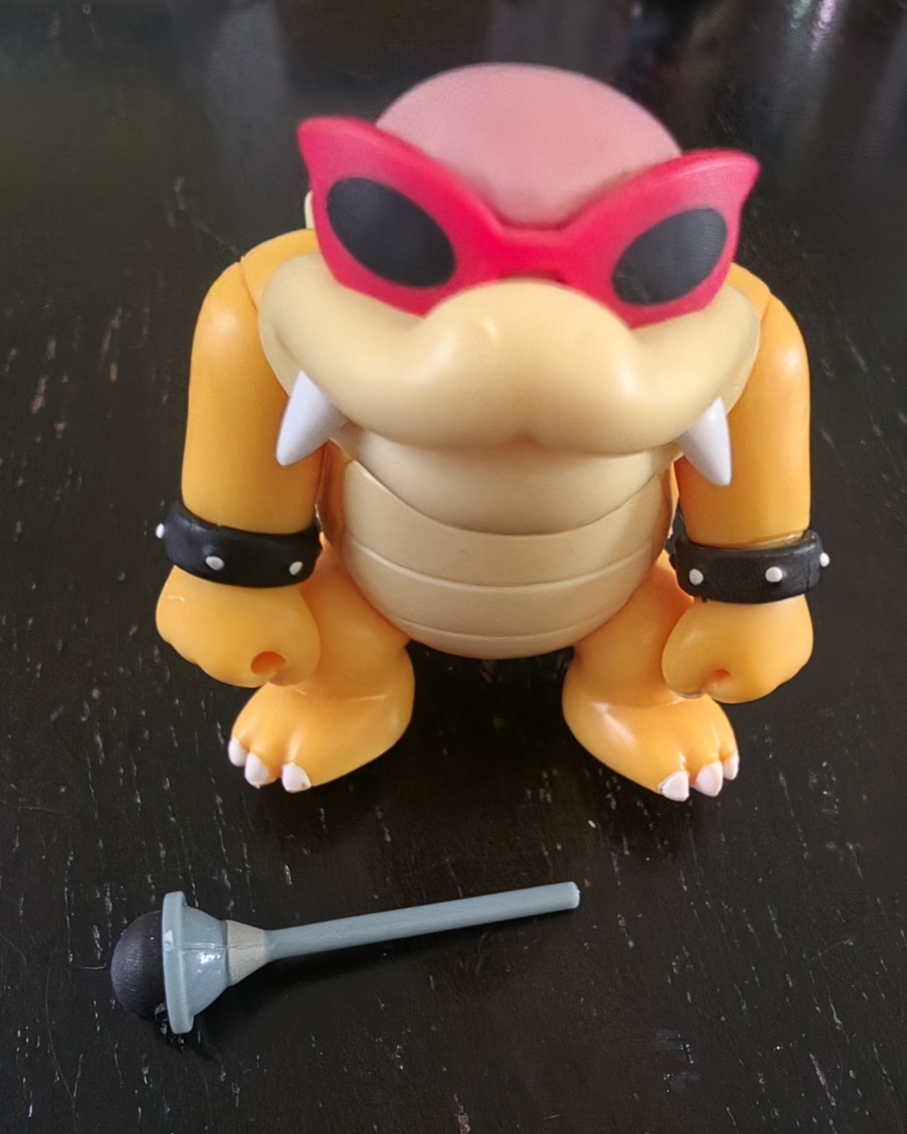 Jakks Pacific 2.5″ Roy Koopa Figure 2021 RARE VHTF Koopalings COMPLETE W/ WAND