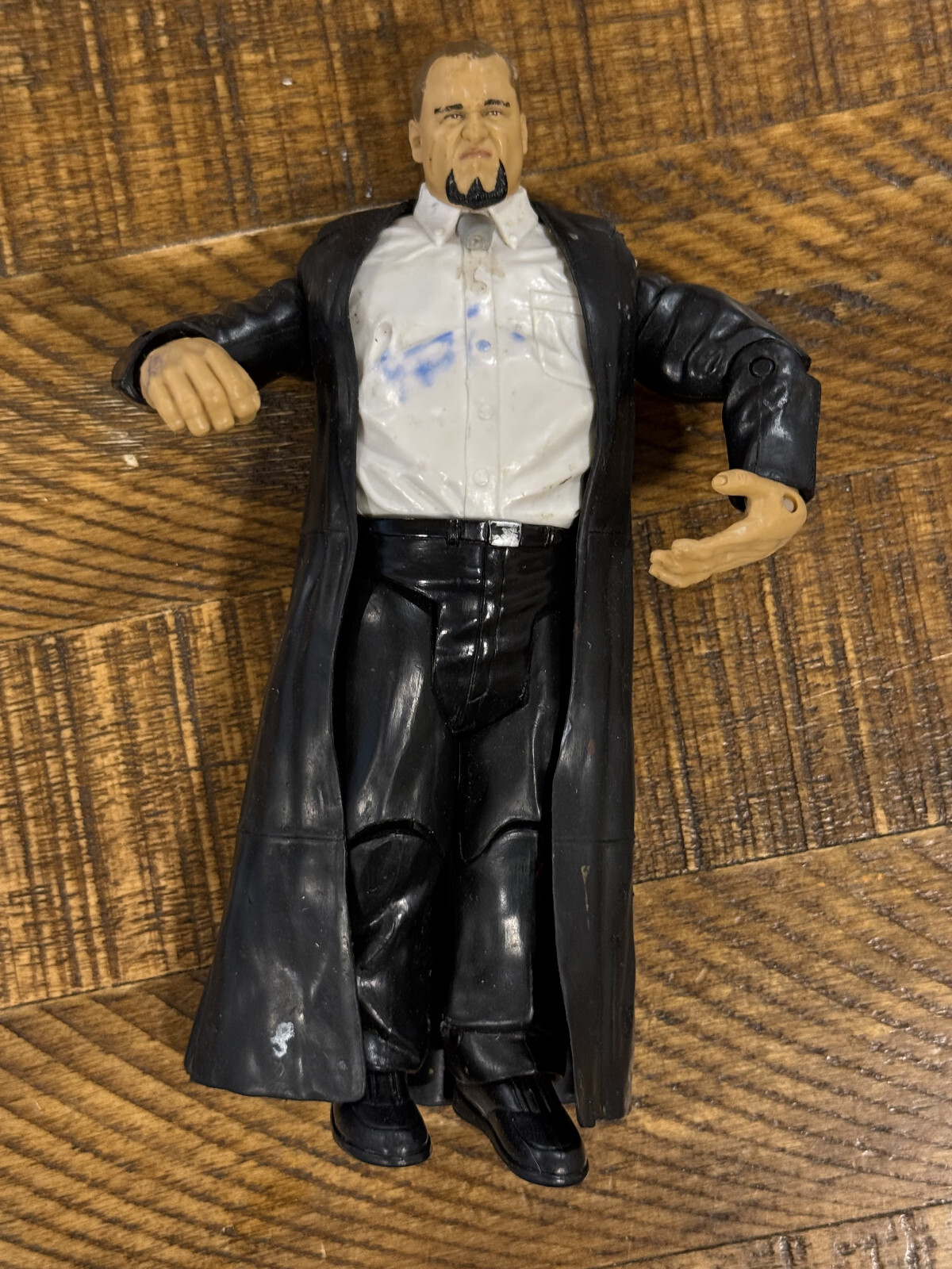 TAZ WWE Jakks Pacific ECW Ruthless Style Wrestling Action Figure Toy 2004 6.5 in
