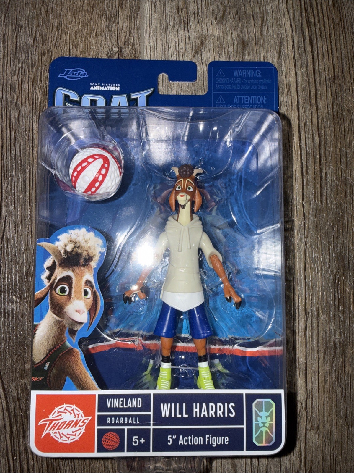 Sony Pictures Animation GOAT WILL HARRIS ACTION FIGURE THORNS