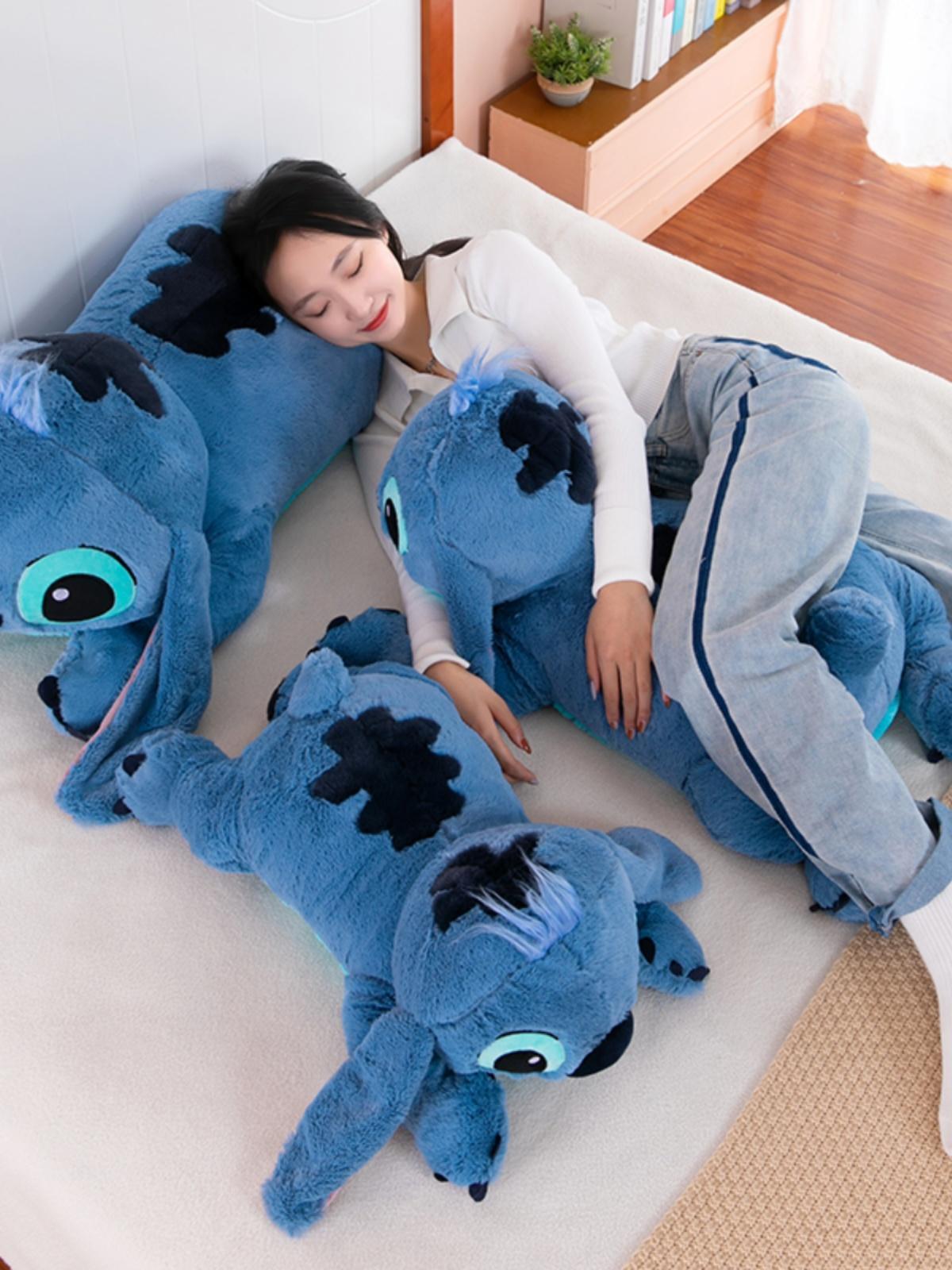 45/60/80cm Stitch Doll Plush Toys Lilo&stitch Plush Stuffed Doll Soft Pil