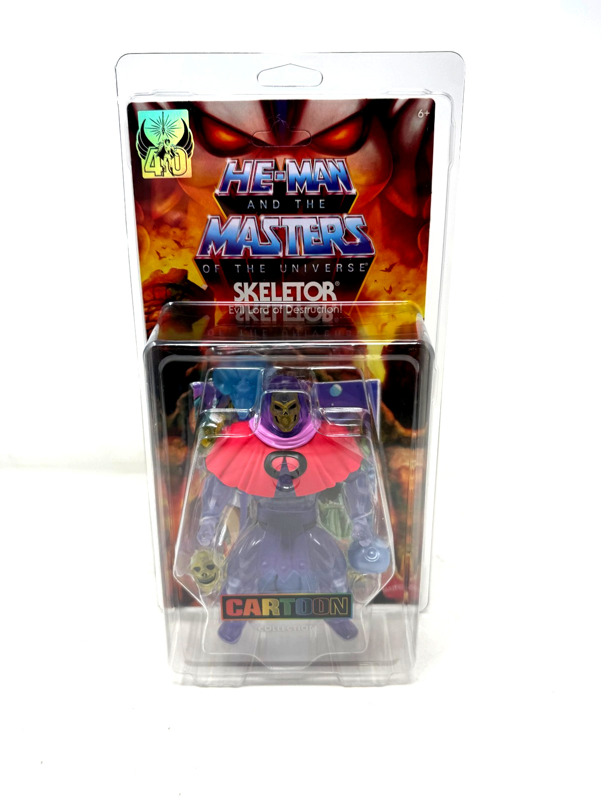MOTU Mattel Masters Of The Universe Cartoon 40th Invisible Skeletor SEALED (M2)