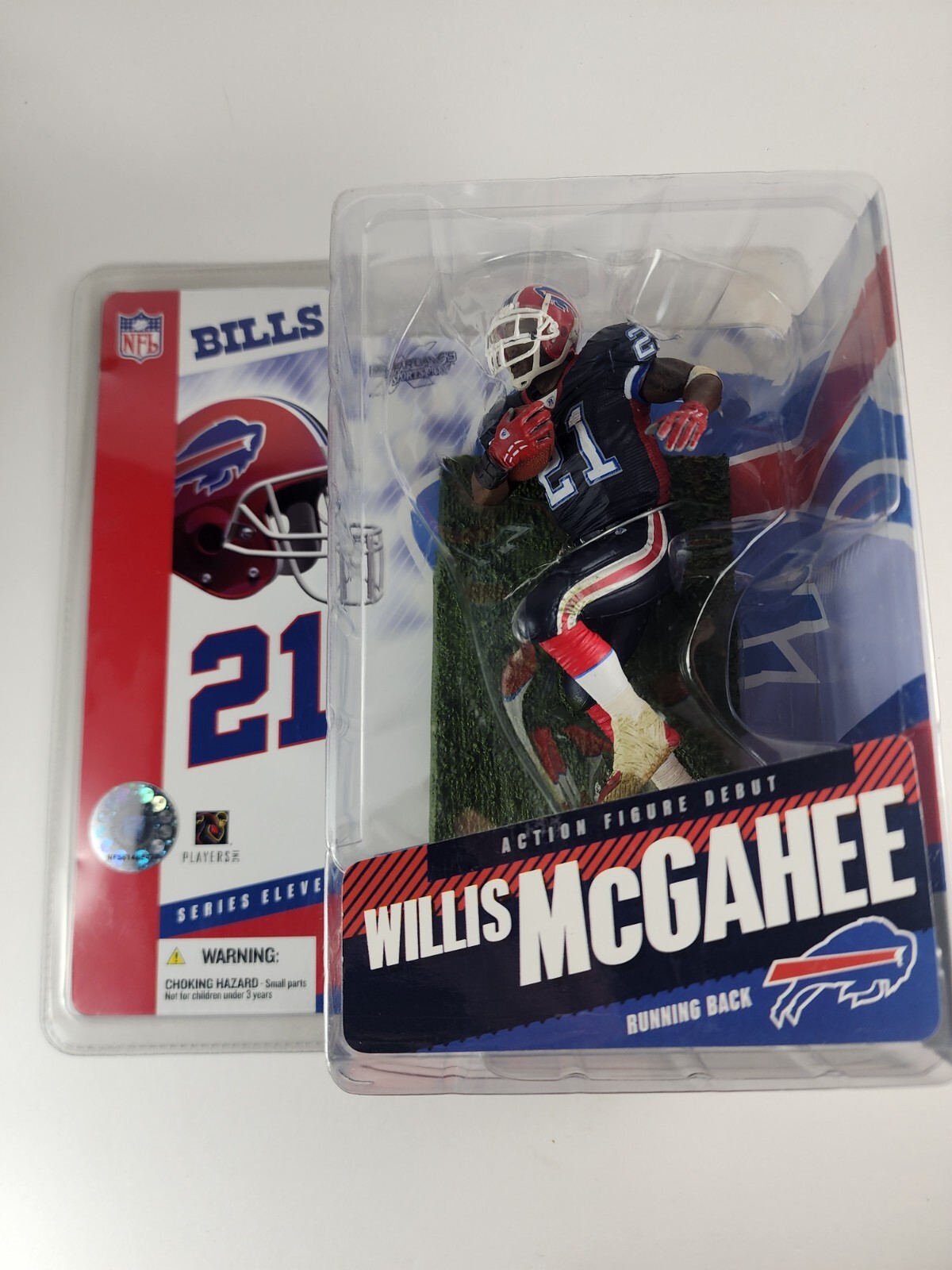2005 McFarlane NFL Series 11 Willis McGahee #21 Buffalo Bills Figure