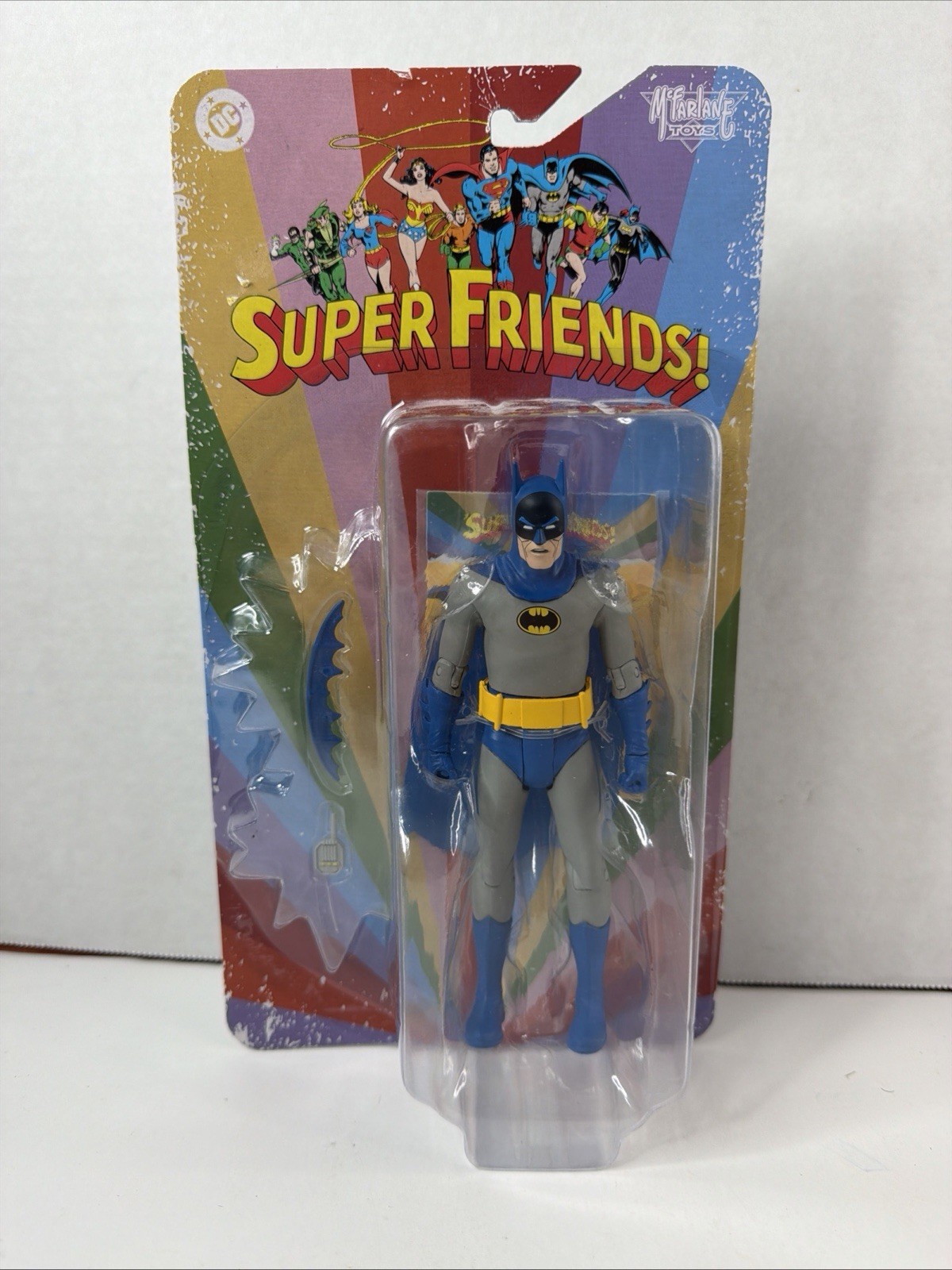 McFarlane Toys – Super Friends – DC Retro – Bizarro Batman 6″ Action Figure [New