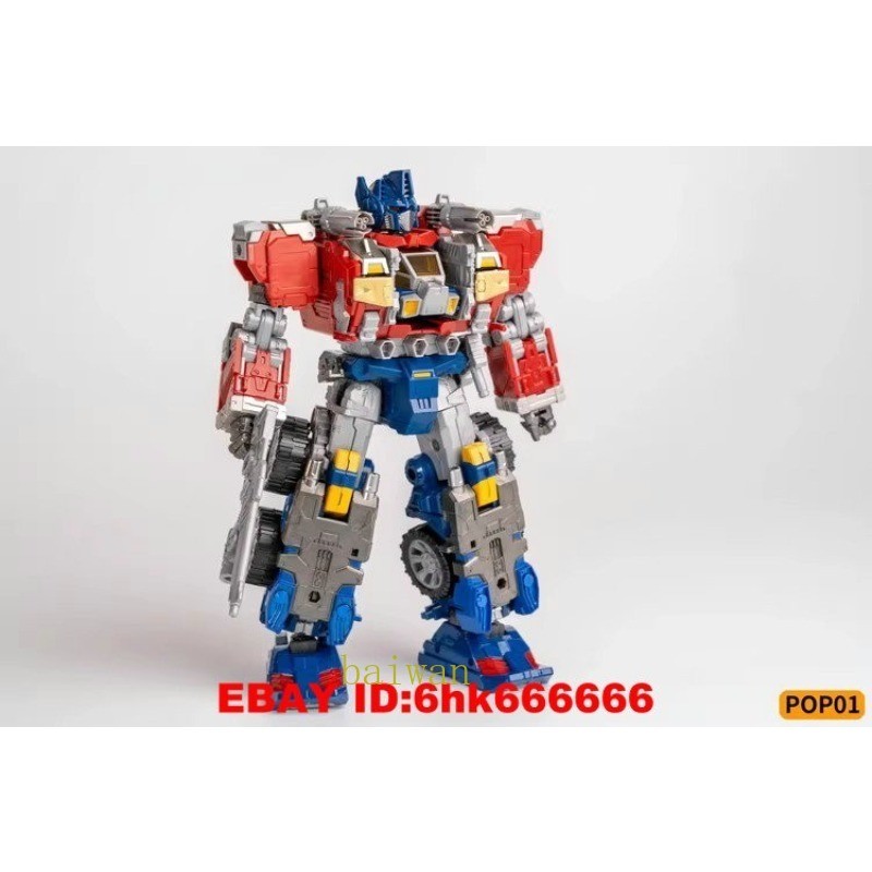 New 4th Party Diaclone-POP01 OP Prime Action Figure Transforms Toy 18x30cm Gift