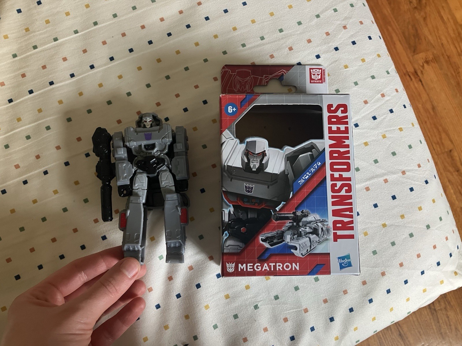 Transformers Megatron Tank Cyberverse Action Figure 4.5” Inches Ages 6+