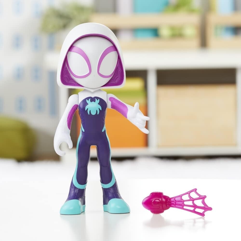 Spidey and His Amazing Friends Marvel Supersized Ghost-Spider 9-in Action Figure