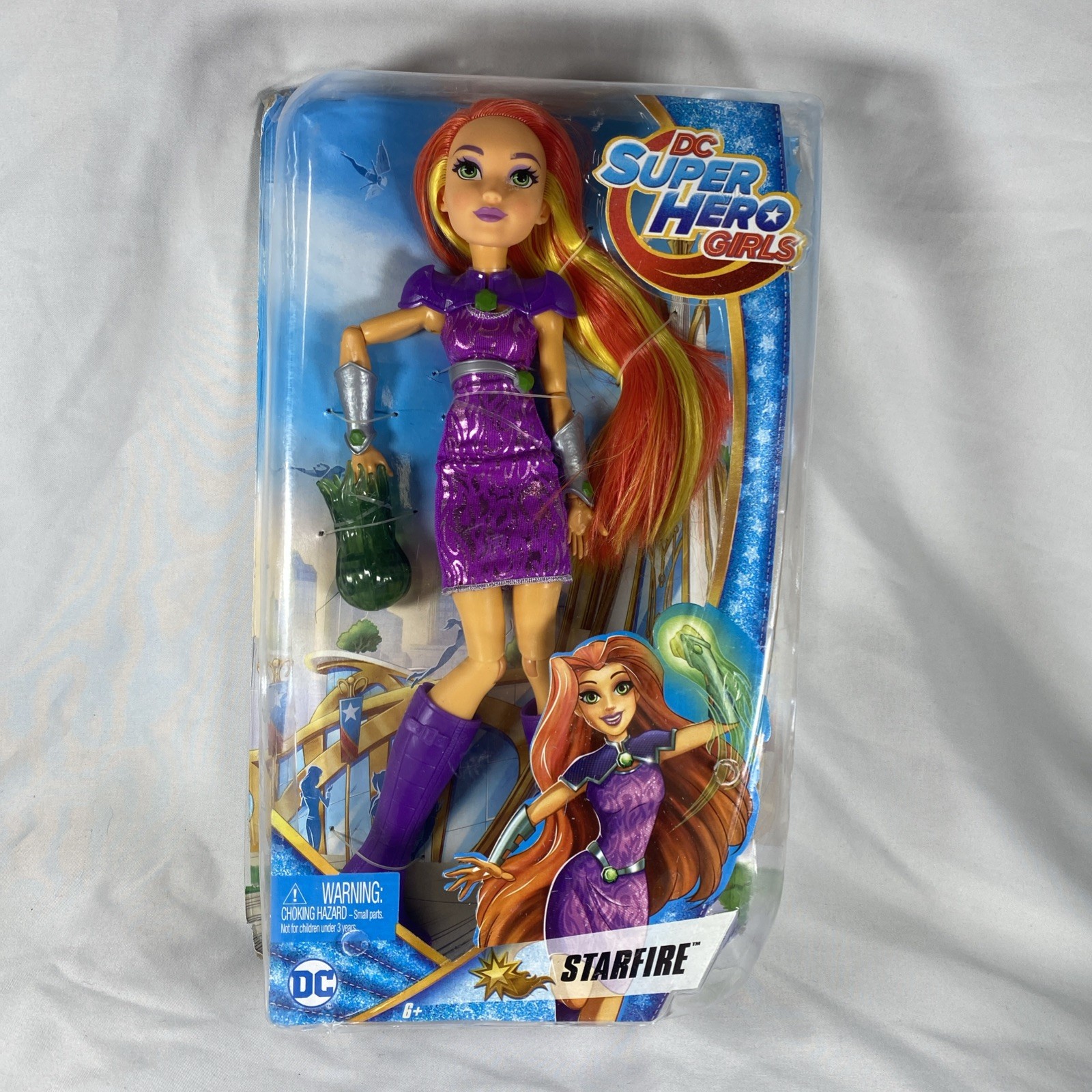 Mattel DC Super Hero Girls Starfire Doll Action Figure 12” NEW