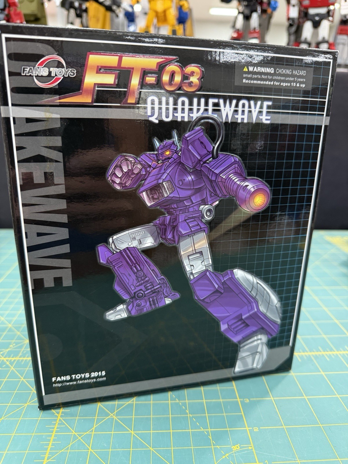 Rare Fans Toys FT-03 Quakewave Shockwave Laserwave 2015 Reissue TrustedUS Seller