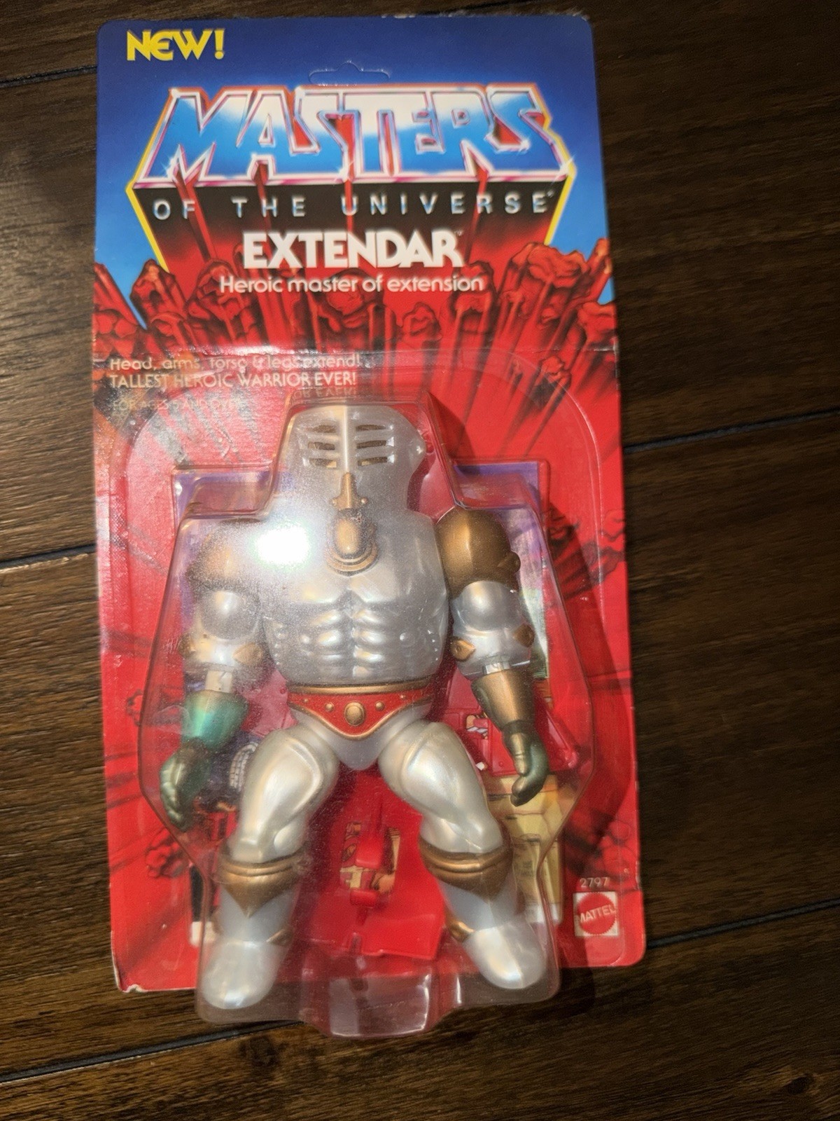 Mattel 1986 Masters of the Universe He-Man Extender Unopened