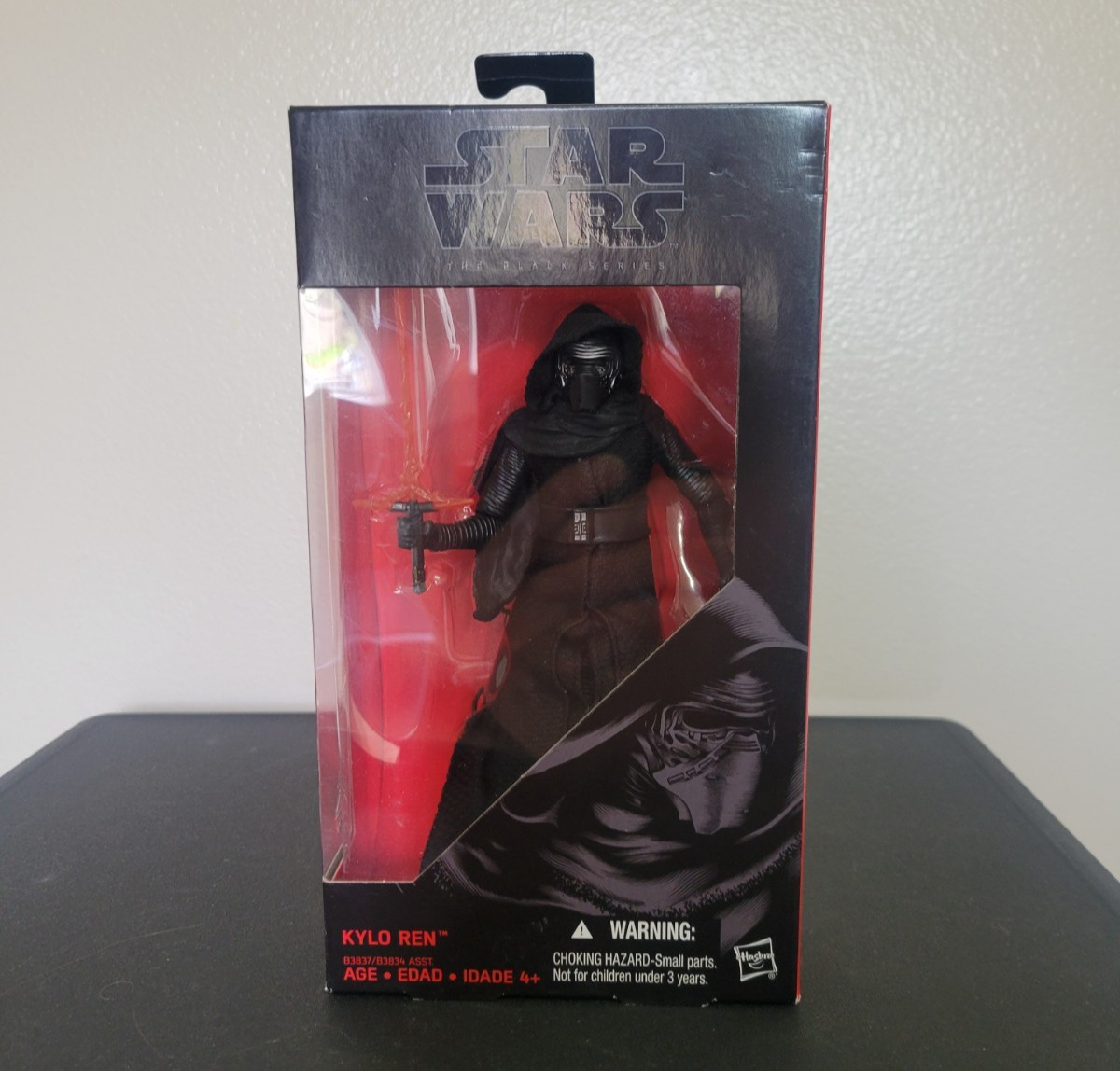 STAR WARS THE BLACK SERIES #03 6″ KYLO REN HASBRO (FACTORY SEALED)