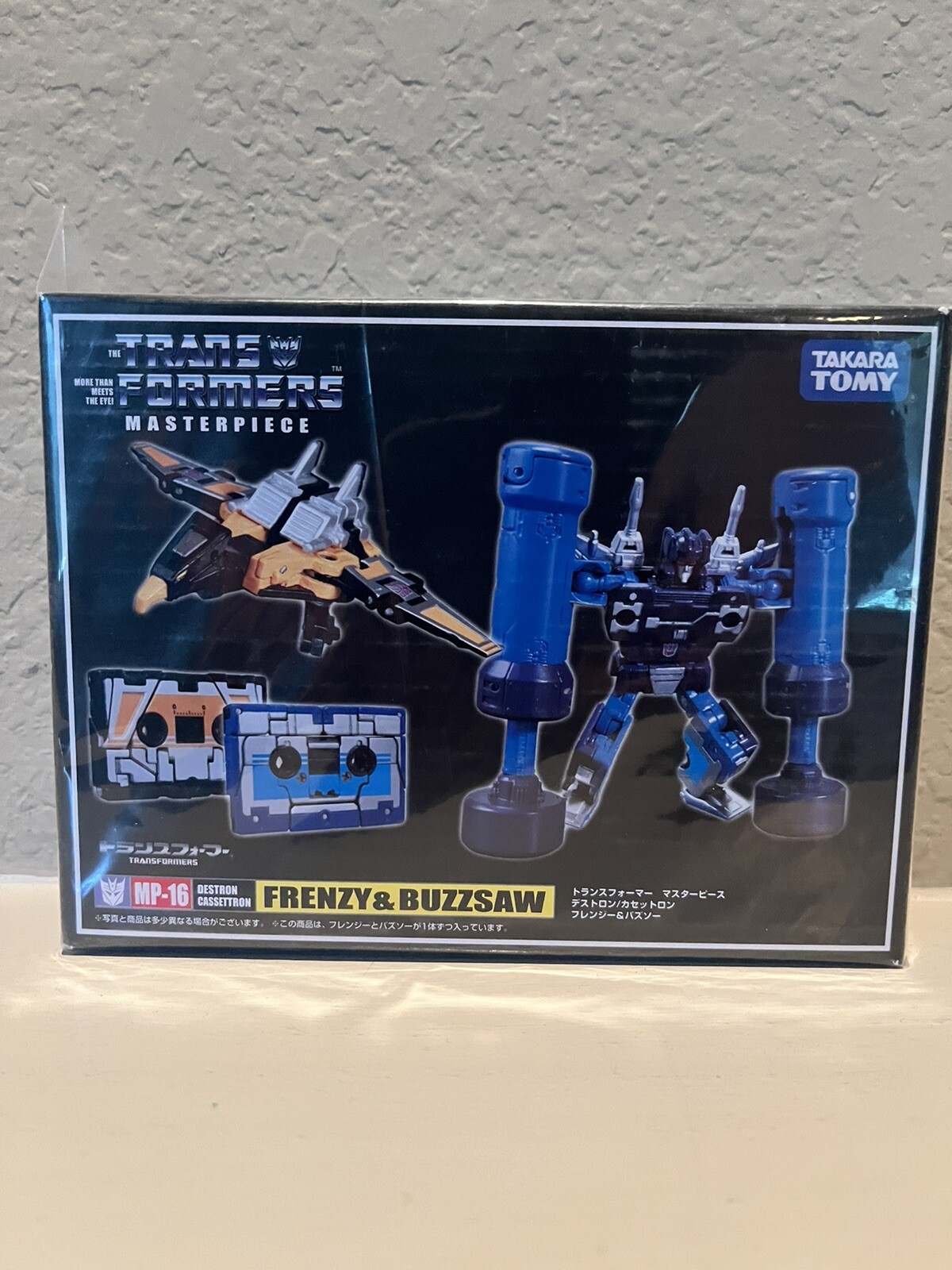 Takara Tomy Transformers Masterpiece MP16 Frenzy & Buzzsaw (100% Authentic)