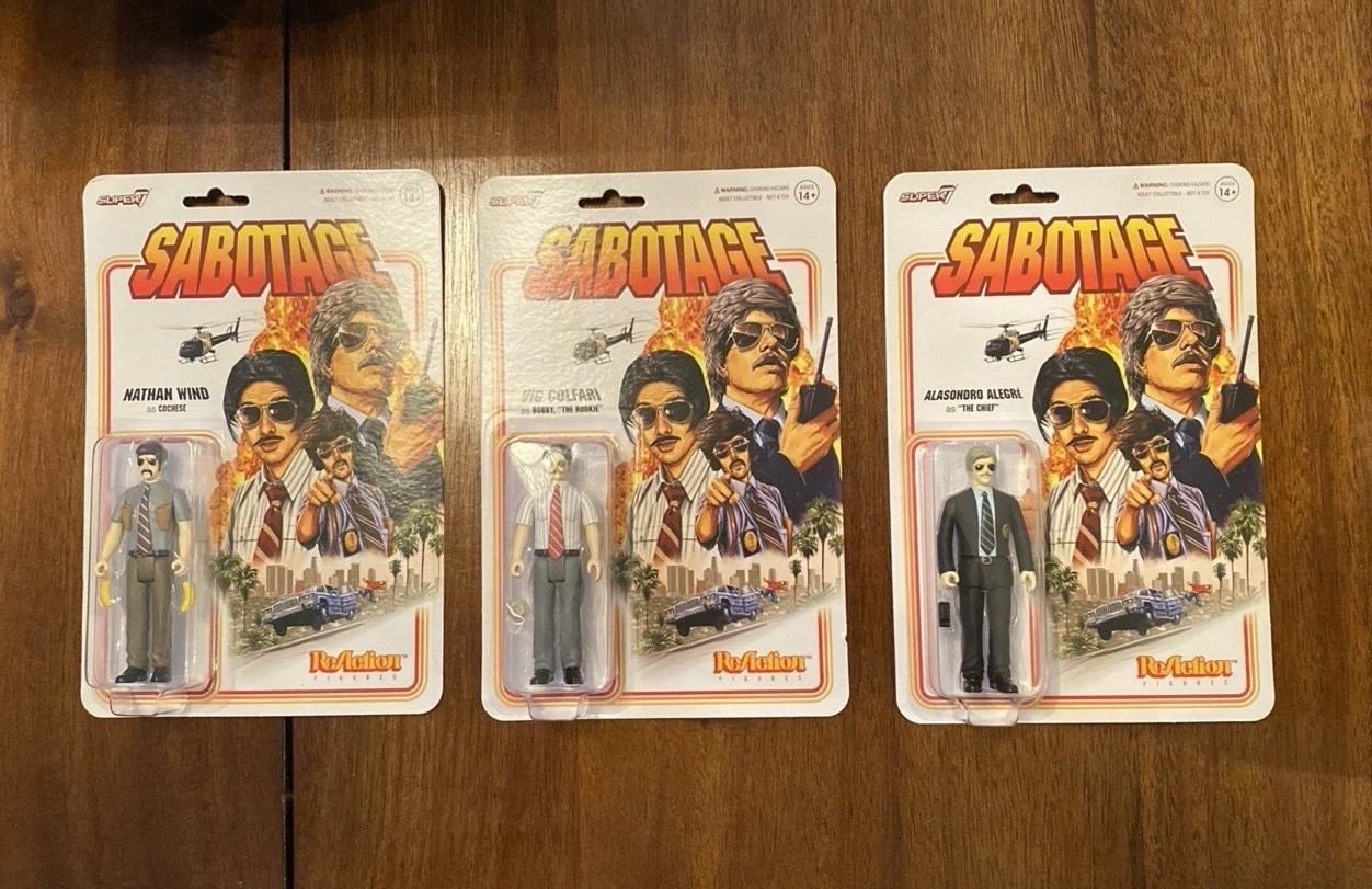 Super7 ReAction 3.75 BEASTIE BOYS SABOTAGE set – MOC & Unpunched – FREE S&H