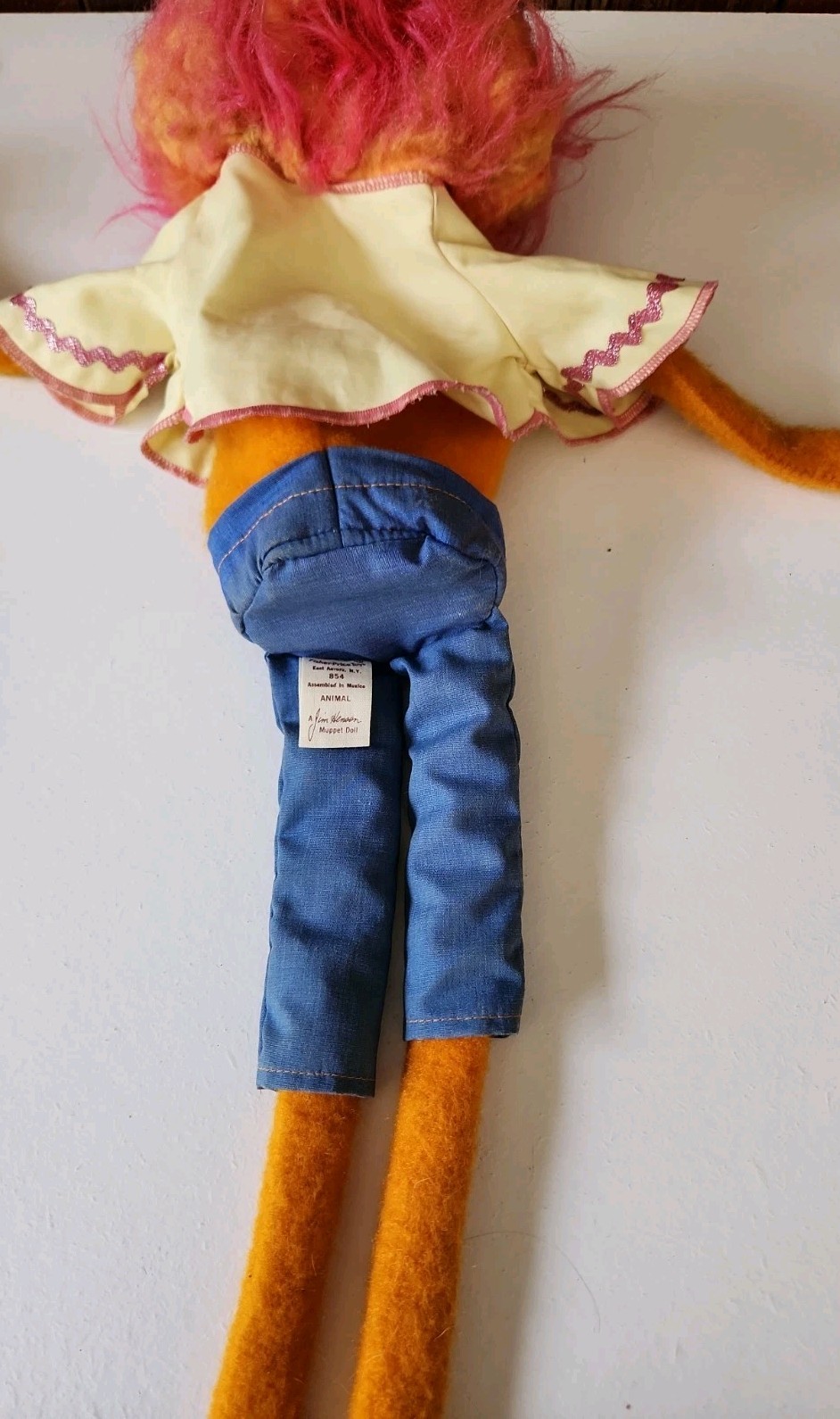 Fisher Price 854 Jim Henson Muppet Puppet Animal Monster Full Body 26″ *Read*