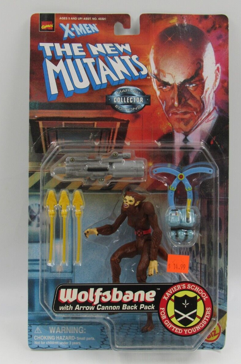 Marvel X-Men The New Mutants Wolfsbane Action Figure Toy Biz 1998 – READ