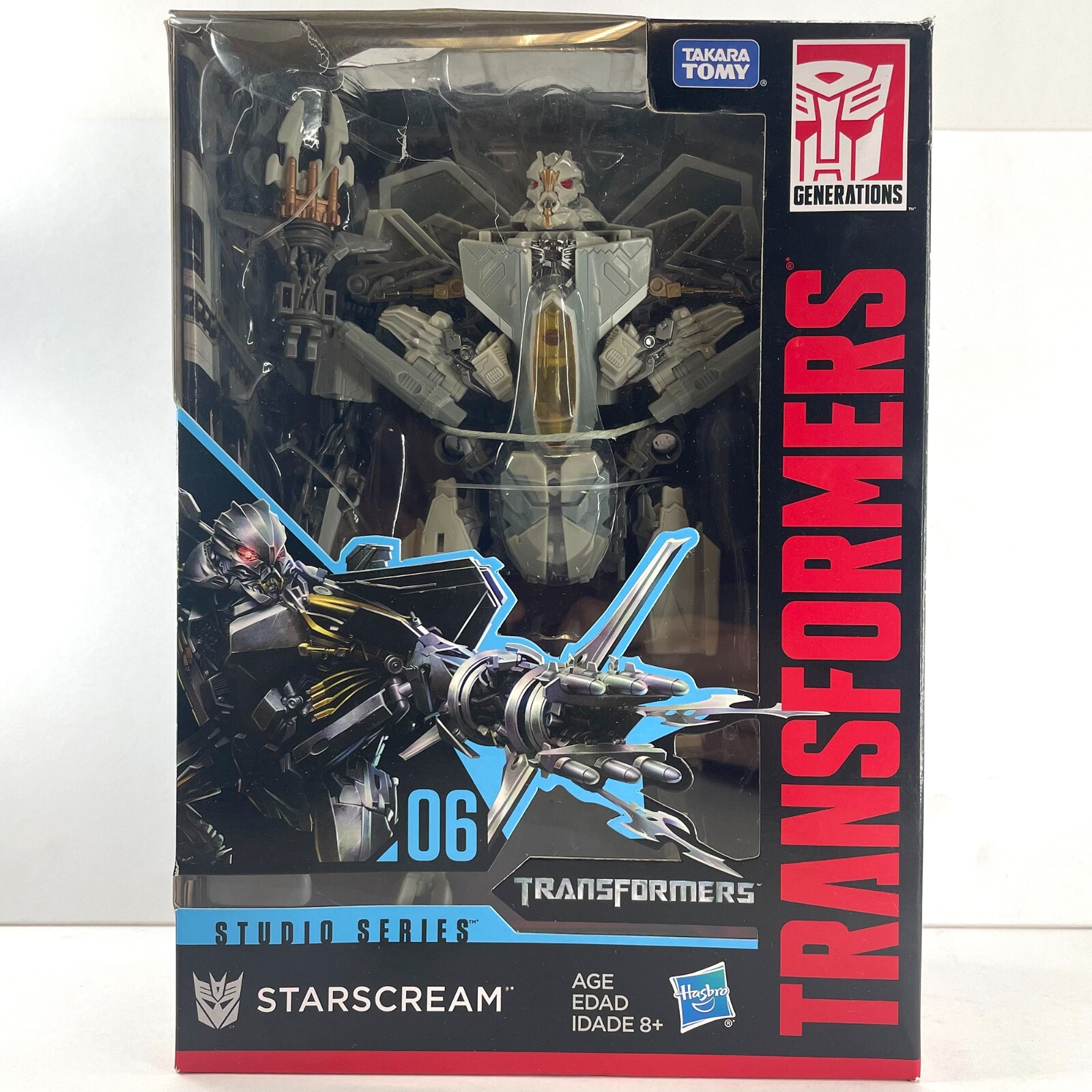 Hasbro Transformers Studio Series STARSCREAM #06 SS06 Voyager Class Movie Figure