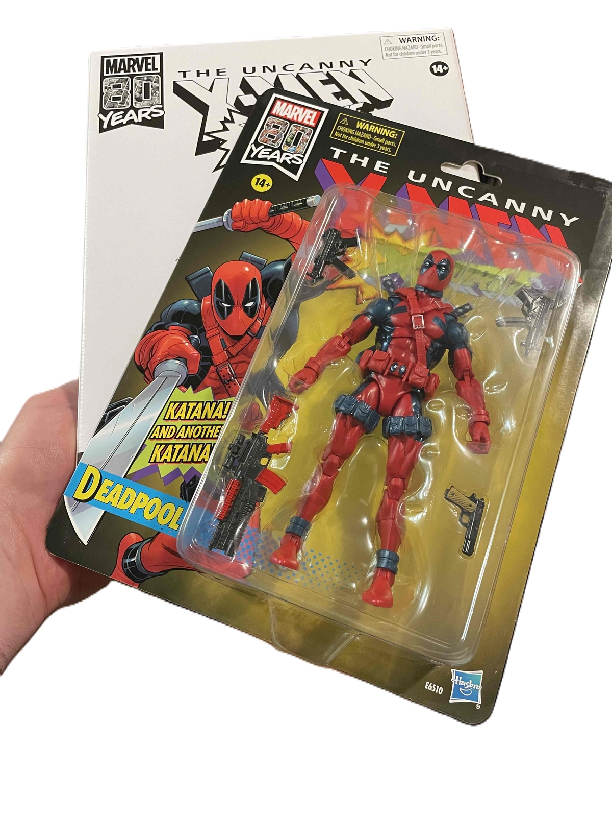Deadpool Marvel Legends Deadpool Retro Uncanny X-Men X-Force E6510