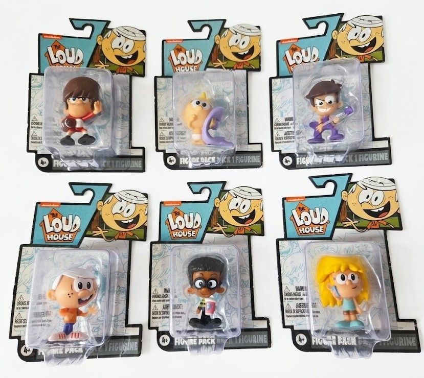 The loud house miniature figure complete set RARE 2019 France New