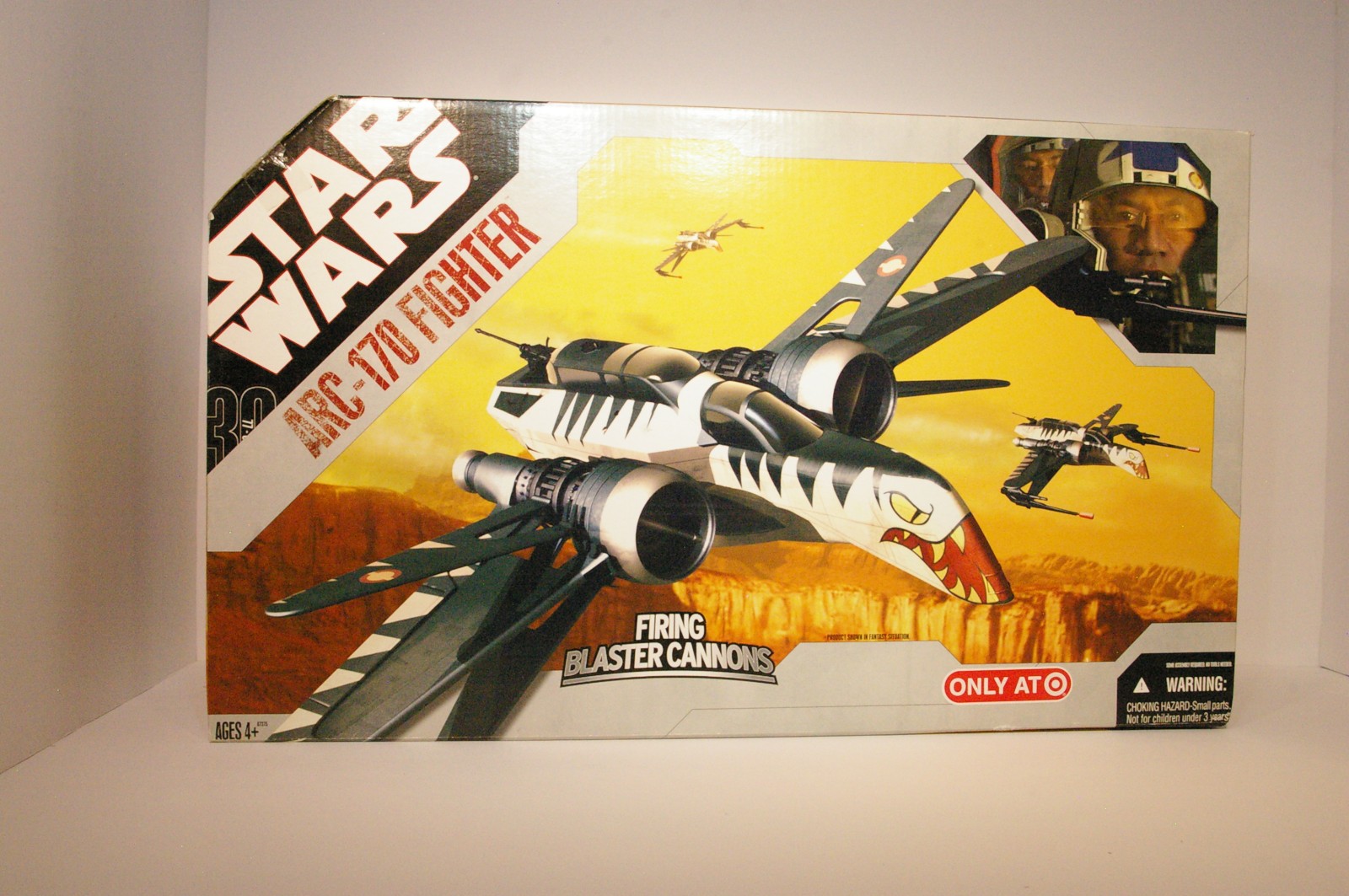 Star Wars ARC-170 Fighter 30th Anniversary Target Exclusive Hasbro 07 3.75 scale